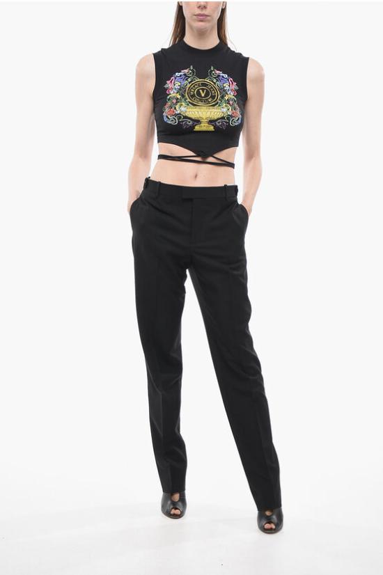  보테가베네타 트레이닝/조거 팬츠 664620 V25W0 1000 Black - BOTTEGA VENETA