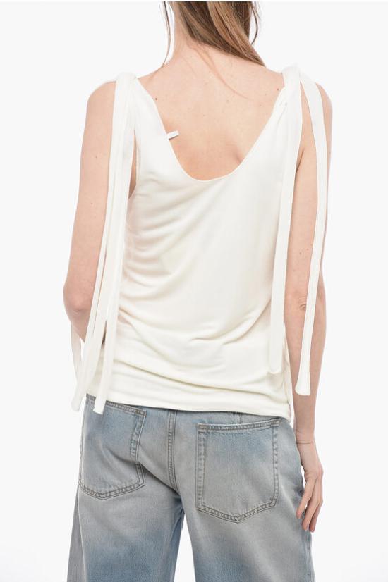  끌로에 민소매 티셔츠 C22UHT60 084107 White - CHLOE