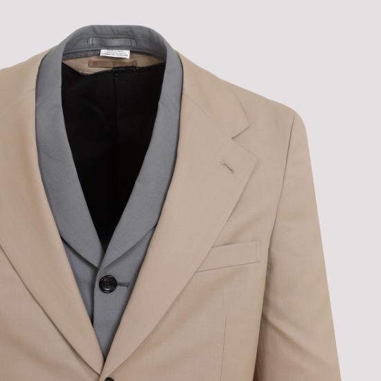  꼼데가르송 수트 자켓 PMJ009S24 GRAY BEIGE - COMME DES GARCONS