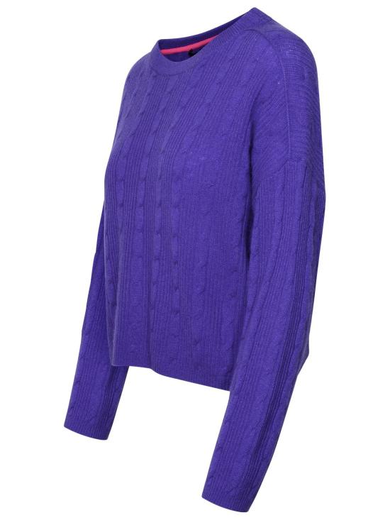  360 캐시미어 스웨터 61020AMETHYST DAY GLO Violet - 360 CASHMERE
