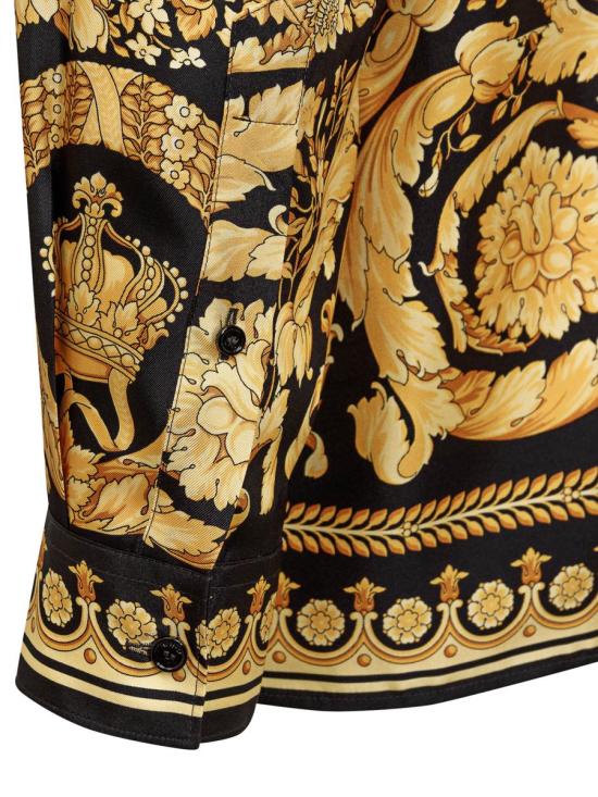 25FW 베르사체 긴팔 셔츠 10039411A03044 5B000 YELLOW - VERSACE