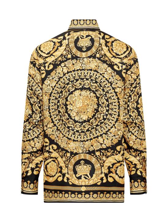 25FW 베르사체 긴팔 셔츠 10039411A03044 5B000 YELLOW - VERSACE