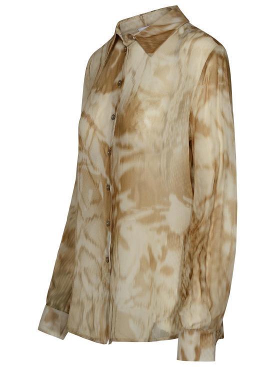  블루마린 셔츠 2C277AM8236 Beige - BLUMARINE