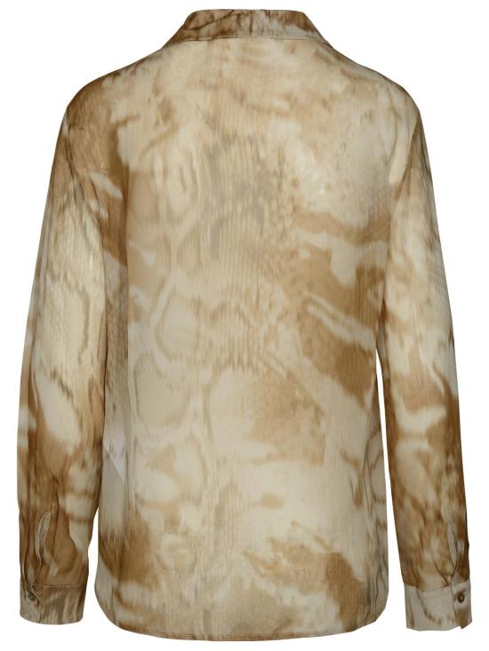  블루마린 셔츠 2C277AM8236 Beige - BLUMARINE