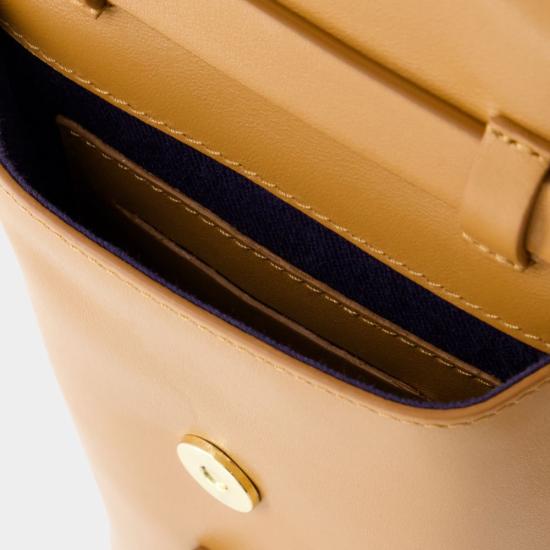  이네스 드 라 프레상쥬 크로스백 INTL075BCA032M615CAMEL BROWN - INES DE LA FRESSANGE