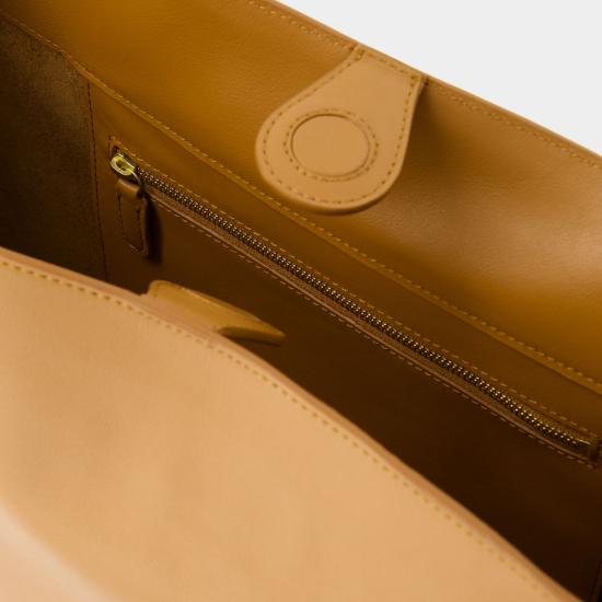  이네스 드 라 프레상쥬 숄더백 INTL070BCA031M615CAMEL BROWN - INES DE LA FRESSANGE