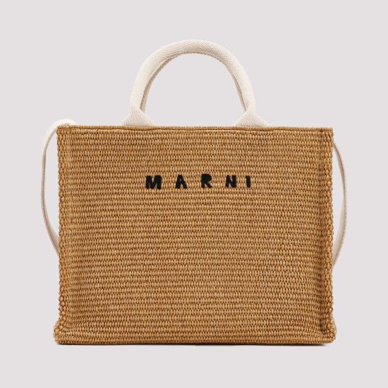  마르니 토트백 SHMP0077U0P3860Z0R42 BROWN - MARNI