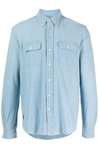  랄프 로렌 긴팔 셔츠 710A30051001 LIGHT INDIGO