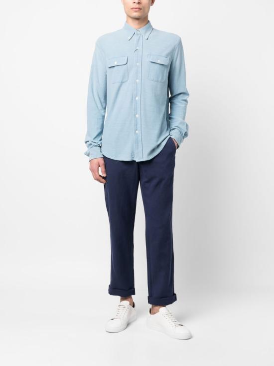  랄프 로렌 긴팔 셔츠 710A30051001 LIGHT INDIGO - RALPH LAUREN