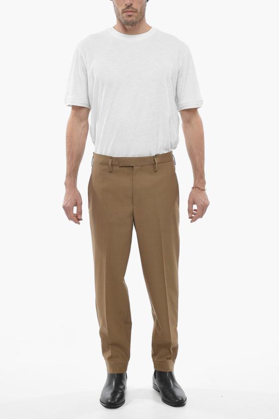  닐바렛 수트 팬츠 PBPA097 U008 1390 Brown - NEIL BARRETT