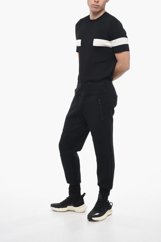  닐바렛 트레이닝/조거 팬츠 PBJP002 U505C 01 Black - NEIL BARRETT