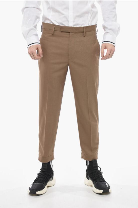  닐바렛 수트 팬츠 PBPA097H U008 1390 Brown