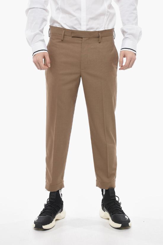  닐바렛 수트 팬츠 PBPA097H U008 1390 Brown