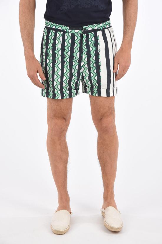  닐바렛 숏팬츠 BPA779CB N140C 2621 Bianco Verde