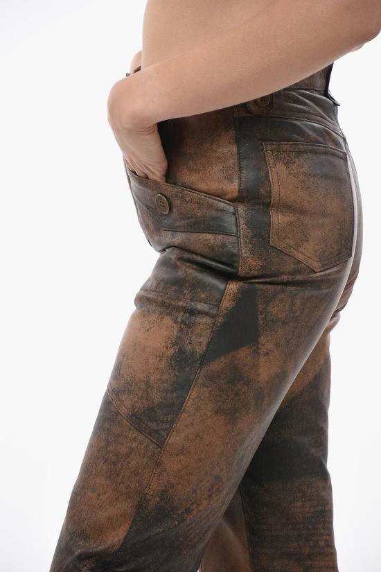  바이아 데님 스트레이트 팬츠 PANTALONELE BR Brown - BAIA