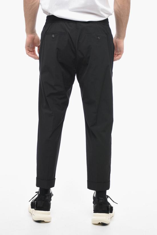  닐바렛 스트레이트 팬츠 PBPA635YH C003 01 Black - NEIL BARRETT