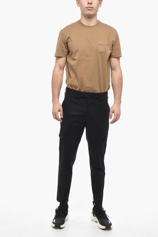  닐바렛 트레이닝/조거 팬츠 PBPA073D U003 01 Black - NEIL BARRETT