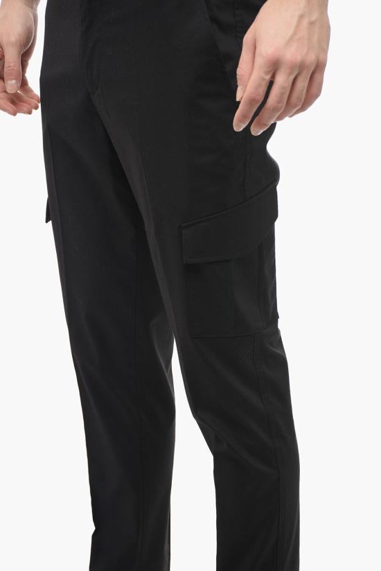  닐바렛 트레이닝/조거 팬츠 PBPA073D U003 01 Black - NEIL BARRETT