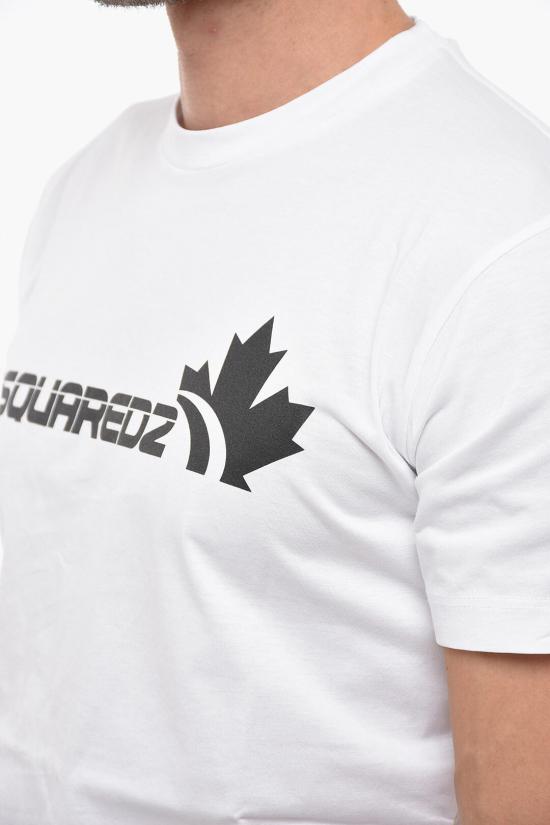  디스퀘어드2 반팔 티셔츠 S71GD1278 S23009 100 White - DSQUARED2