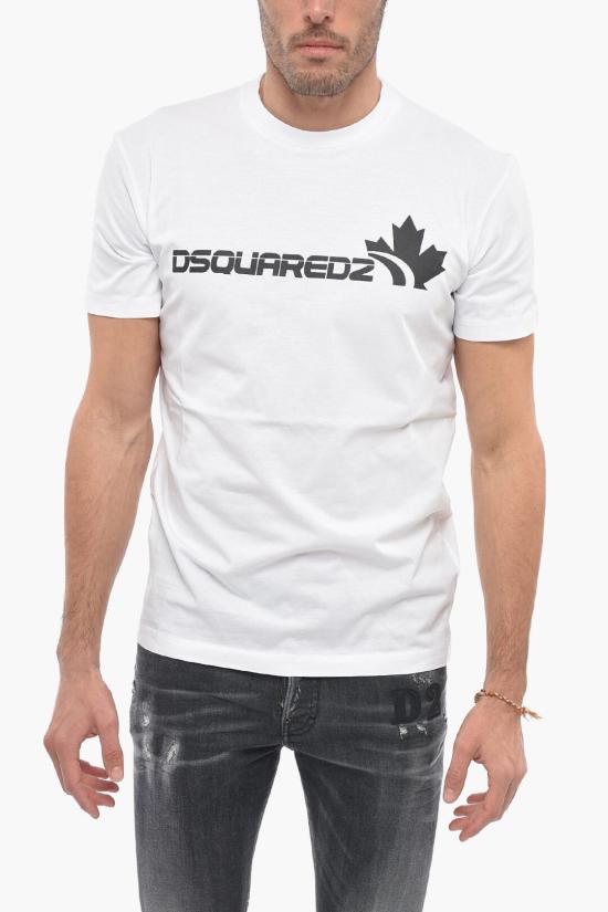  디스퀘어드2 반팔 티셔츠 S71GD1278 S23009 100 White