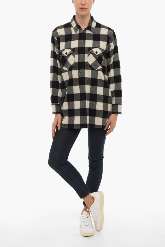  울리치 셔츠 COWWOSH0010UT1704 8649 Black White - WOOLRICH