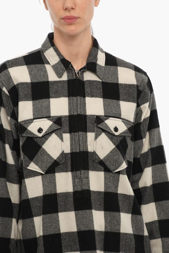  울리치 셔츠 COWWOSH0010UT1704 8649 Black White - WOOLRICH