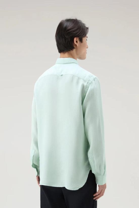  울리치 긴팔 셔츠 CFWOSI0113MRUT3372 6585 Harbor green - WOOLRICH