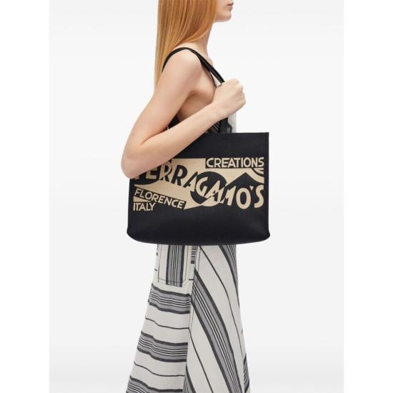 24FW 살바토레 페라가모 숄더백 219475 0776542 NERO BLACK - SALVATORE FERRAGAMO