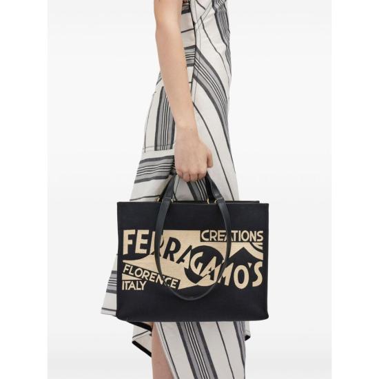 24FW 살바토레 페라가모 숄더백 219475 0776542 NERO BLACK - SALVATORE FERRAGAMO