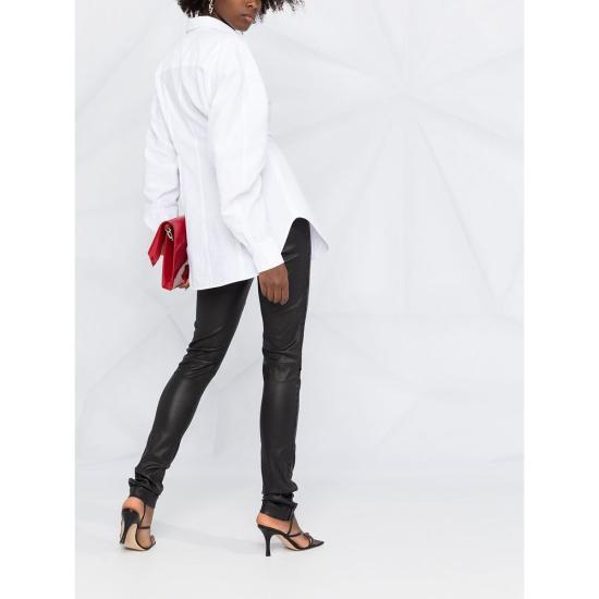  앤 드뮐미스터 스트레이트 팬츠 2002 1431 288 099 BLACK - ANN DEMEULEMEESTER