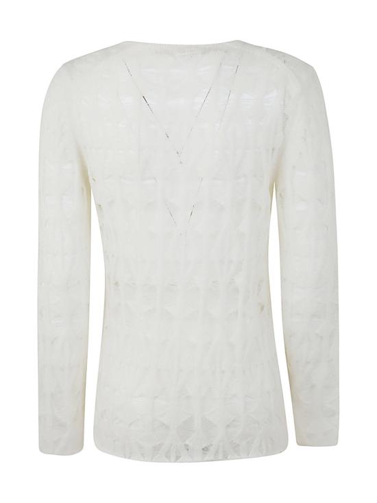  꼼데가르송 스웨터 GK N004 S23 2 OFF WHITE - COMME DES GARCONS