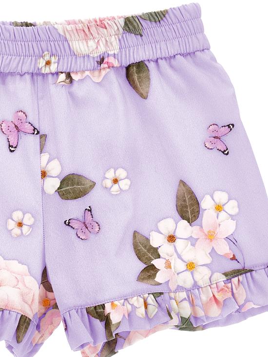  [주니어] 모나리자 쇼츠/버뮤다 11C421 3672 0065 Purple - MONNALISA