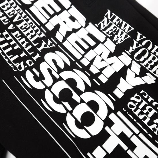  [주니어] 제래미 스캇 스트레이트 팬츠 J3P002 BLACK - JEREMY SCOTT