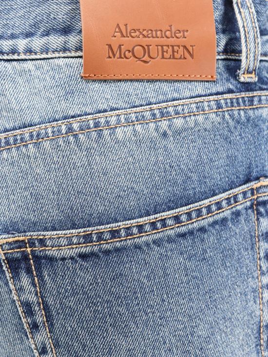 24FW 알렉산더 맥퀸 데님 팬츠 794082QYAA5 4211 Blue - ALEXANDER MCQUEEN