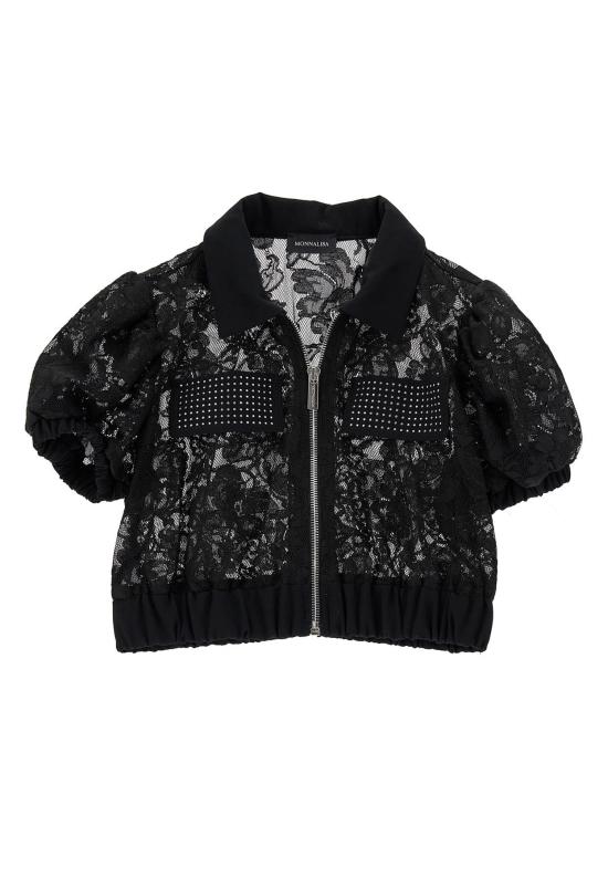  [키즈] 모나리자 레이스 소재 셔츠/블라우스 41A30219600050K nero