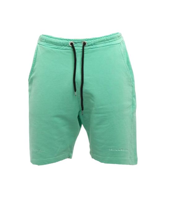  쓰로우백 숏팬츠 TBP 로고 쇼츠 코튼 민트 남성용