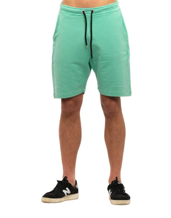  쓰로우백 숏팬츠 TBP 로고 쇼츠 코튼 민트 남성용 - THROWBACK