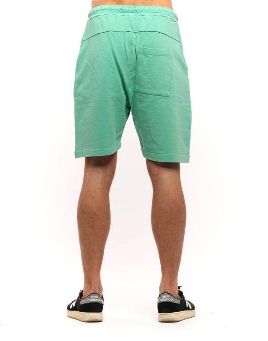  쓰로우백 숏팬츠 TBP 로고 쇼츠 코튼 민트 남성용 - THROWBACK