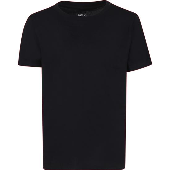 26FW [키즈] 랄프 로렌 티셔츠 23WMRL9P5006 G9O BLACK - RALPH LAUREN