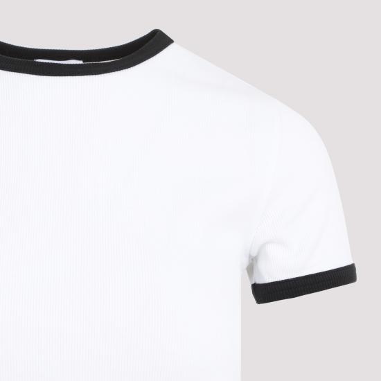  파투 / 여성 스트레치 반팔 티셔츠 JE1059978 001W WHITE BPG - PATOU