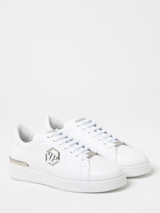 26FW 필립 플레인 스니커즈 FABSUSC0379PLE075N 01 White - PHILIPP PLEIN