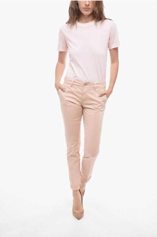  메종끌로샤르 크롭 팬츠 WP047 MC006 7030 Pink - MAISON CLOCHARD