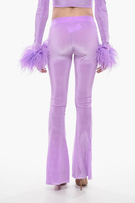  아드리아나 핫 꾸뛰르 플레어 팬츠 HOT JUICY 2 0 FLARE PANTS LAVANDER Violet - ADRIANA HOT COUTURE