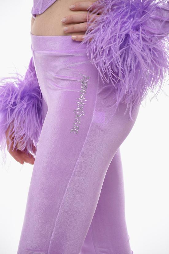  아드리아나 핫 꾸뛰르 플레어 팬츠 HOT JUICY 2 0 FLARE PANTS LAVANDER Violet - ADRIANA HOT COUTURE