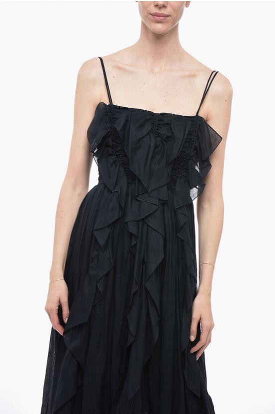  끌로에 미디 원피스 CHC23SRO14 0164C3 Blue - CHLOE