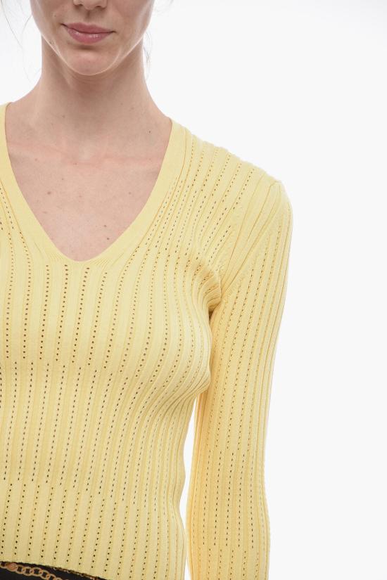  에어론 스웨터 AW23RSTO426430729 03 Yellow - AERON