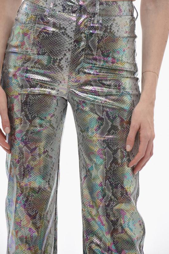  로테이트 스트레이트 팬츠 RT2436 19 3425 TCX Multicolor - ROTATE