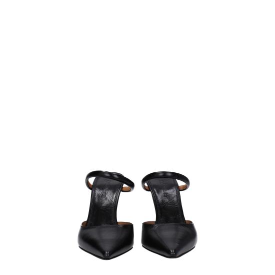 25SS 오프화이트 힐/펌프스 OWIJ026LEA0011010 - OFF WHITE