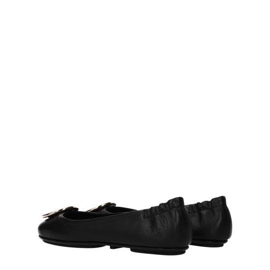 25FW 토리버치 미니 트래블 로고 발레리나 슈즈 50393013 - TORY BURCH