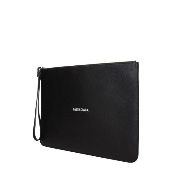 26SS 발렌시아가 카프스킨 캐쉬 파우치 6556041IZIM1090 - BALENCIAGA